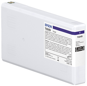 Epson T55WD - 200 ml - violett - original - Tintenpatrone, Ansicht 2