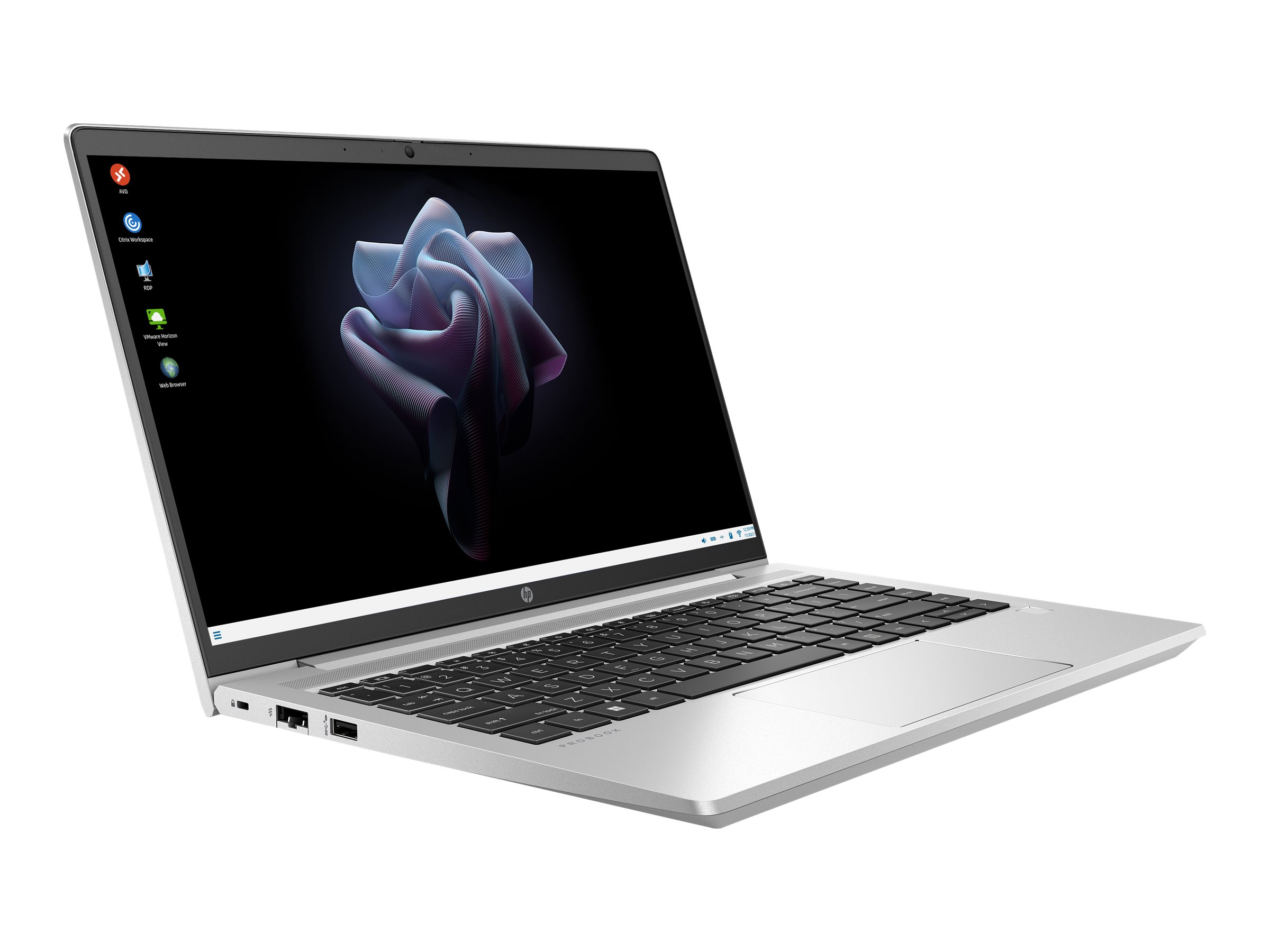 HP Pro Mobile Thin Client mt440 G3 - Intel Celeron 7305  1.1 GHz - HP ThinPro - UHD Graphics - 8 GB RAM - 256 GB SSD NVMe HP Value + 128 GB M.2 2230 SSD NVM Express (NVMe)