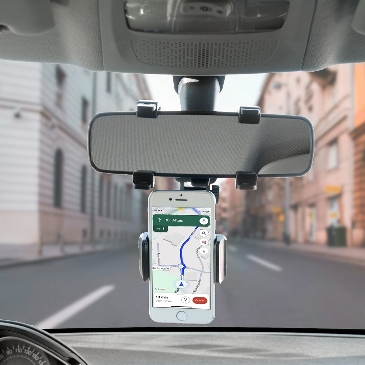 Mobilis Universal Car Rear Mirror Mount for Smar, Ansicht 2