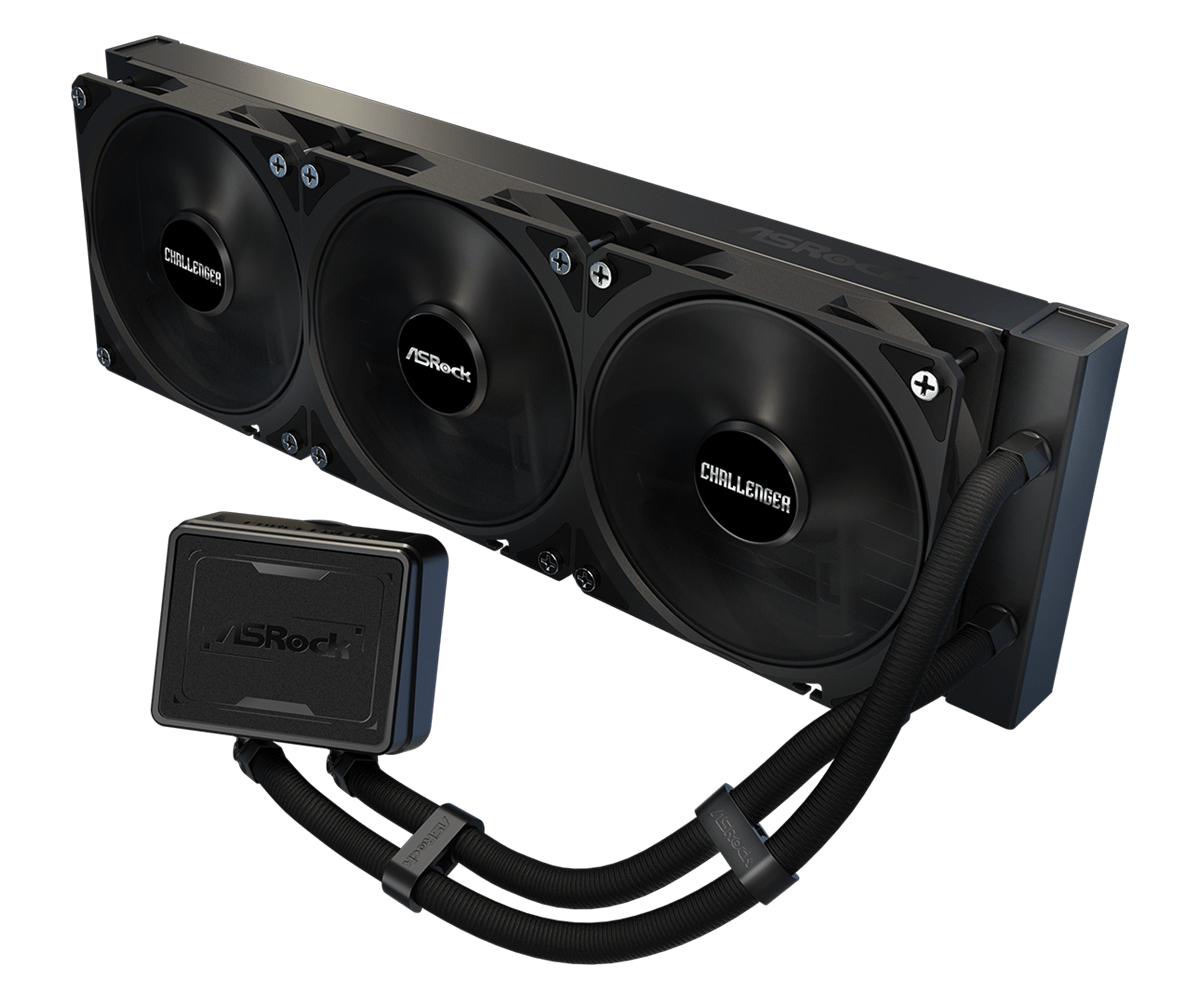 ASRock CPC Challenger Pure 360 Black, Ansicht 2