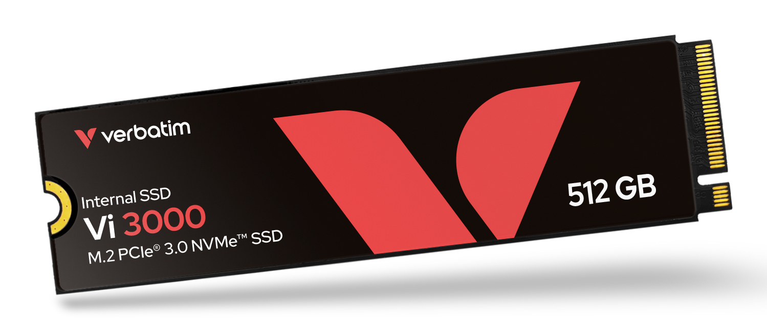 Verbatim Vi3000 - SSD - High Endurance - 512 GB - intern - M.2 2280 - PCIe 3.0 x4 (NVMe), Ansicht 3