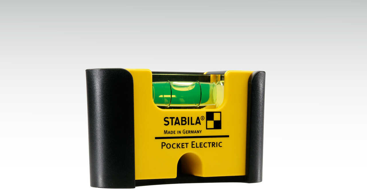 Stabila 18115 - Taschenebene - 0,07 m - Gelb - 1 mm/m - Kunststoff, Ansicht 2