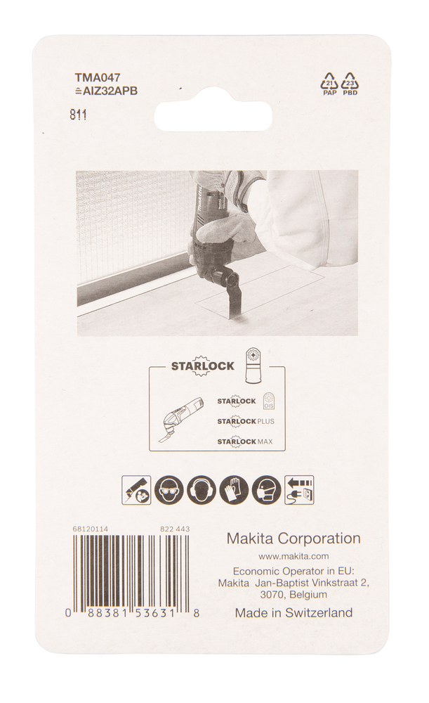 Makita Tauchsägenschneidblatt - 1 Stücke - Breite: 32 mm, Ansicht 3