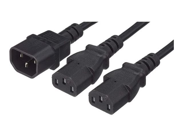 Manhattan Spannungsversorgungs-Verlängerungskabel - power IEC 60320 C13 (W)