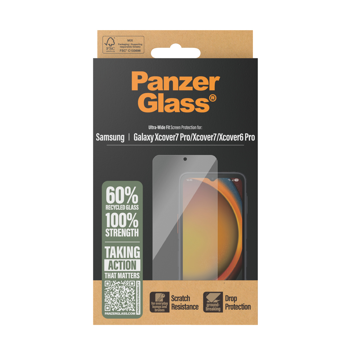 PanzerGlass Displayschutz Samsung Galaxy Xcover7 Pro|| Xcover6|..., Ansicht 3
