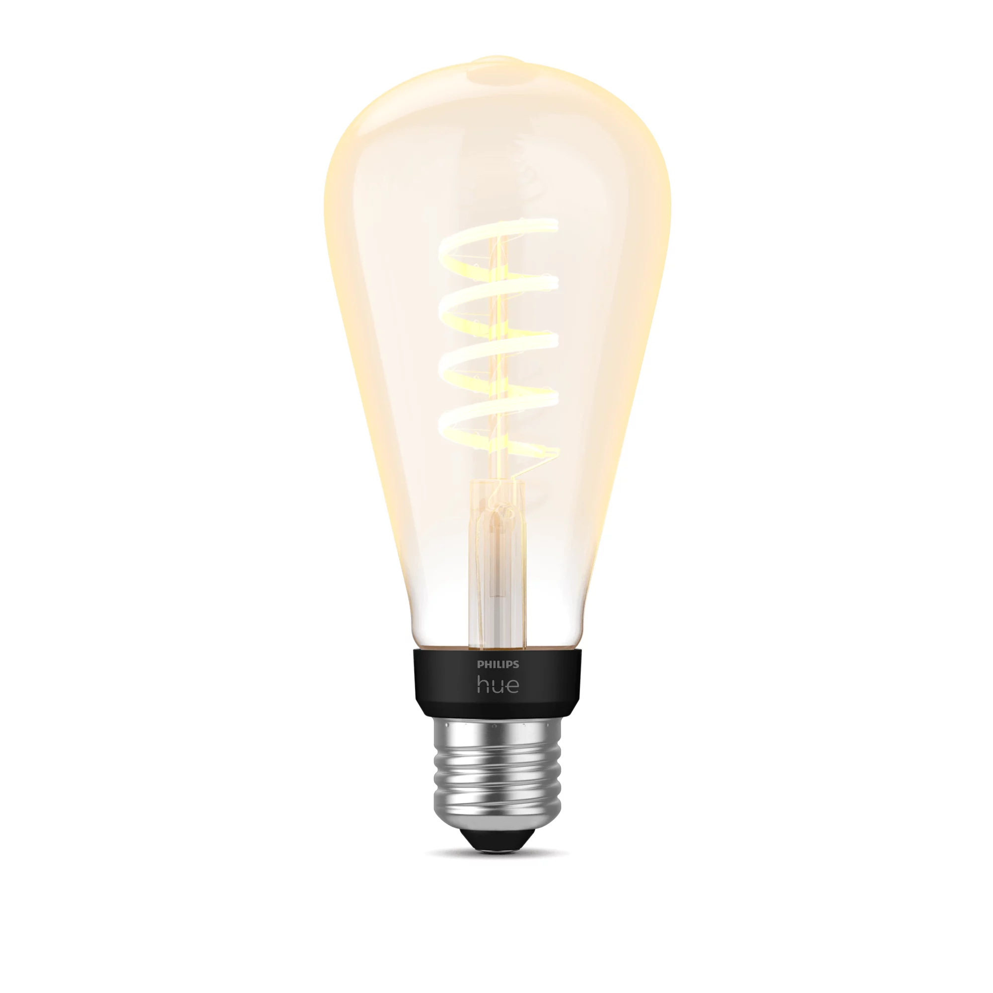 Philips Hue White ambiance - Glühbirne mit LED-Filament - Form: ST72 - klar Finish - E27 - 7 W (Entsprechung 40 W), Ansicht 2