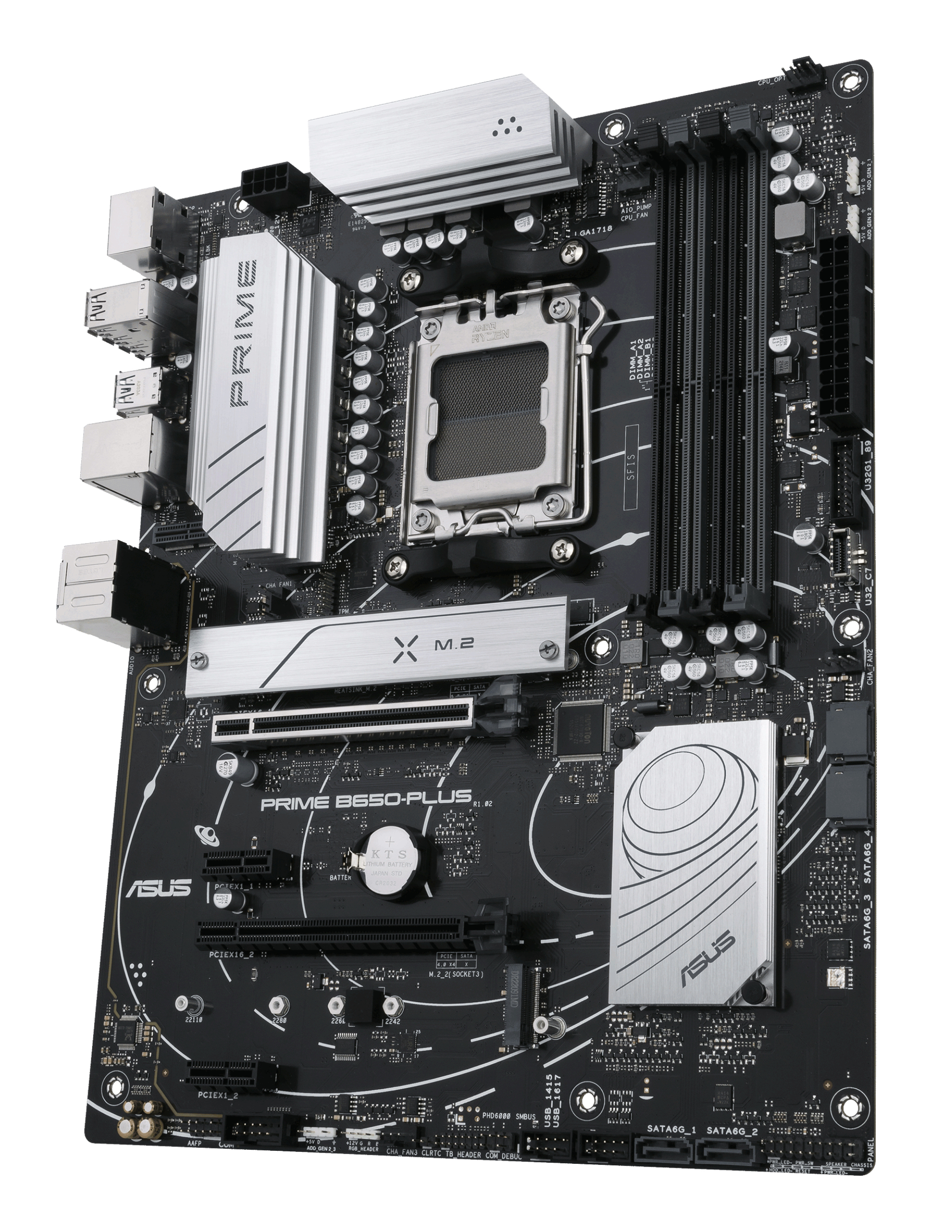 ASUS Prime B650-Plus-CSM - Motherboard - ATX - Socket AM5 - AMD B650 Chipsatz, Ansicht 4