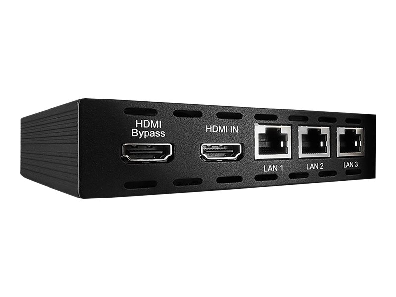 LINDY HDMI 4K Digital Signage Extender Premium C6 - Video-, Audio-, Infrarot- und serielle Erweiterung - RS-232, HDMI - bis zu 100 m