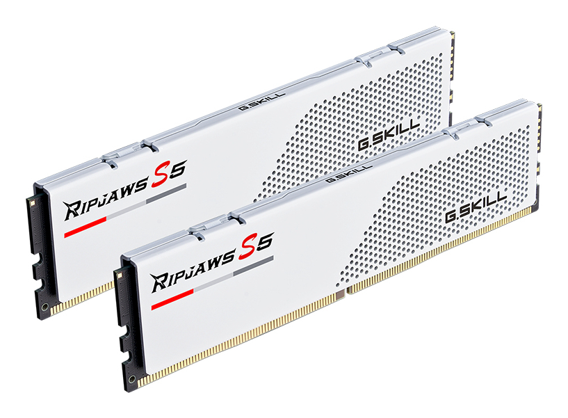 G.Skill Ripjaws S5 F5-6000J3036F48GX2-RS5W, 96 GB, 2 x 48 GB, DDR5, 6000 MHz - Komponente für: PC, Ansicht 3
