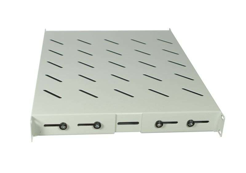ALLNET ALL-S0002198, Regalboden, Grau, 60 kg, 1U, 48,3 cm (19 Zoll), 540 mm, Ansicht 2
