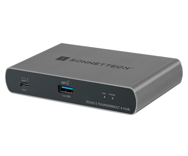 Sonnet Echo 5 Thunderbolt 4 Dock - Hub - 4 x Thunderbolt 4 + 1 x USB 3.2 Gen 2, Ansicht 4
