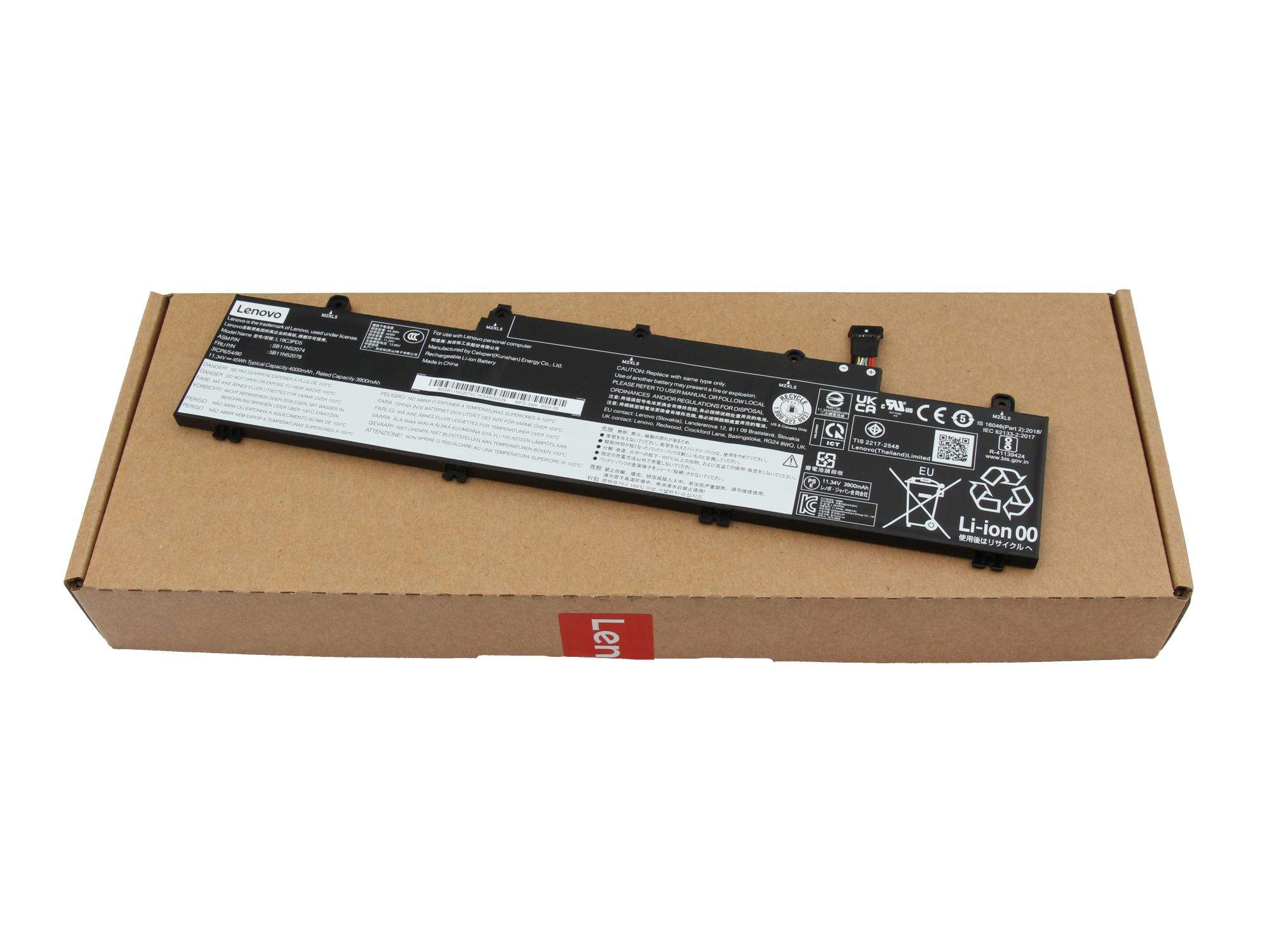 Lenovo LG Energy Solution - Laptop-Batterie - Lithium-Ionen, Ansicht 2