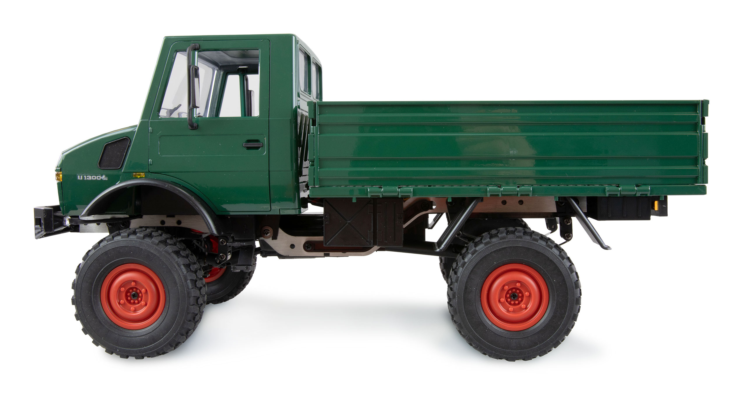 Amewi Mercedes-Benz Unimog Basic 4WD Gruen RTR 1 12, Ansicht 4
