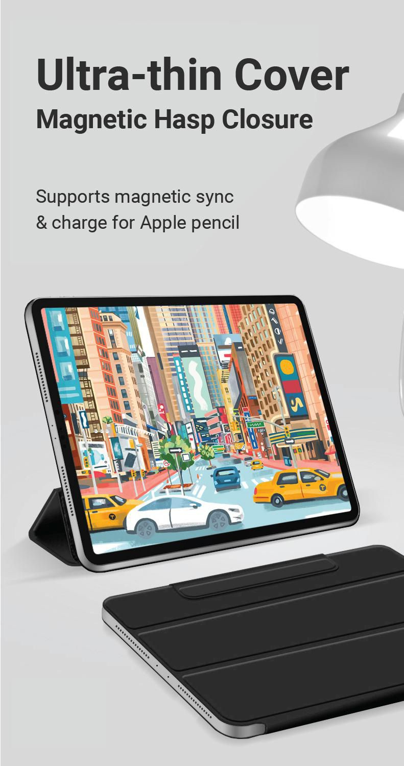 eSTUFF Magnet case - Bildschirmschutz für Tablet - Thermoplastisches Polyurethan (TPU), Ansicht 4