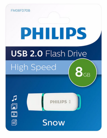 Philips FM08FD70B Snow edition 2.0 - USB-Flash-Laufwerk, Ansicht 2