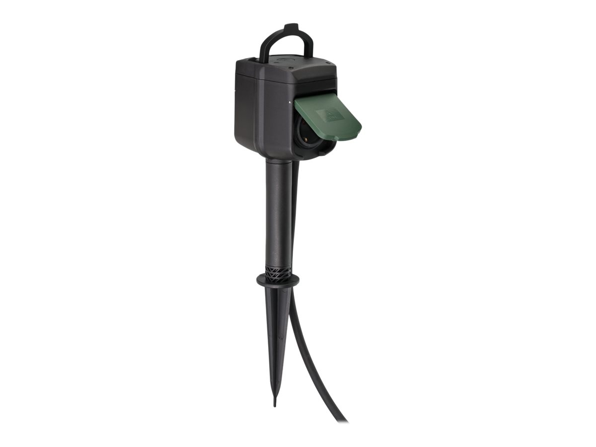 Brennenstuhl Connect - Smart Power-Steckdosenleiste - Wechselstrom 250 V - 3680 Watt - Wi-Fi - Ausgang: 2 (2 x Spannung), Ansicht 3