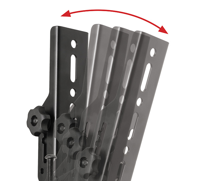 B-TECH BT8390-VESA400T - Flachbildschirm-Montagearm - Schwarz - 70 kg - Schiene - 177,8 cm (70) - 106,7 cm (42), Ansicht 3
