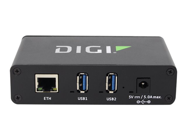 Digi International Digi AnywhereUSB 2 Plus - Hub - managed - 2 x USB 3.1 Gen 1 + 1 x 10/100/1000, Ansicht 2