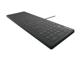 Cherry Active Key AK-C8112 - Tastatur - Wischdesinfektion flaches Tastenprofil