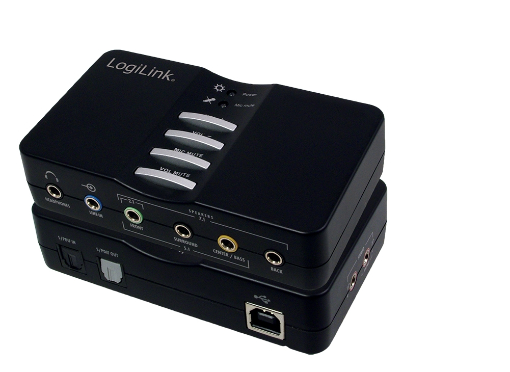 LogiLink USB Sound Box Dolby 7.1 - Soundkarte, Ansicht 3