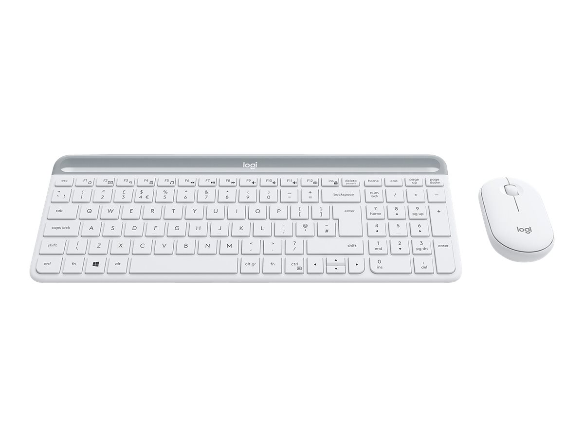 Logitech Slim Wireless Combo MK470 - Tastatur-und-Maus-Set - TL: Nordisch, QWERTY, Ansicht 5