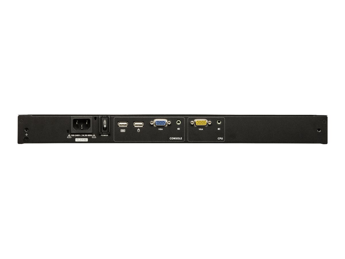 ATEN CL3100NX - KVM-Konsole - PS2 USB - 47 cm (18.5)