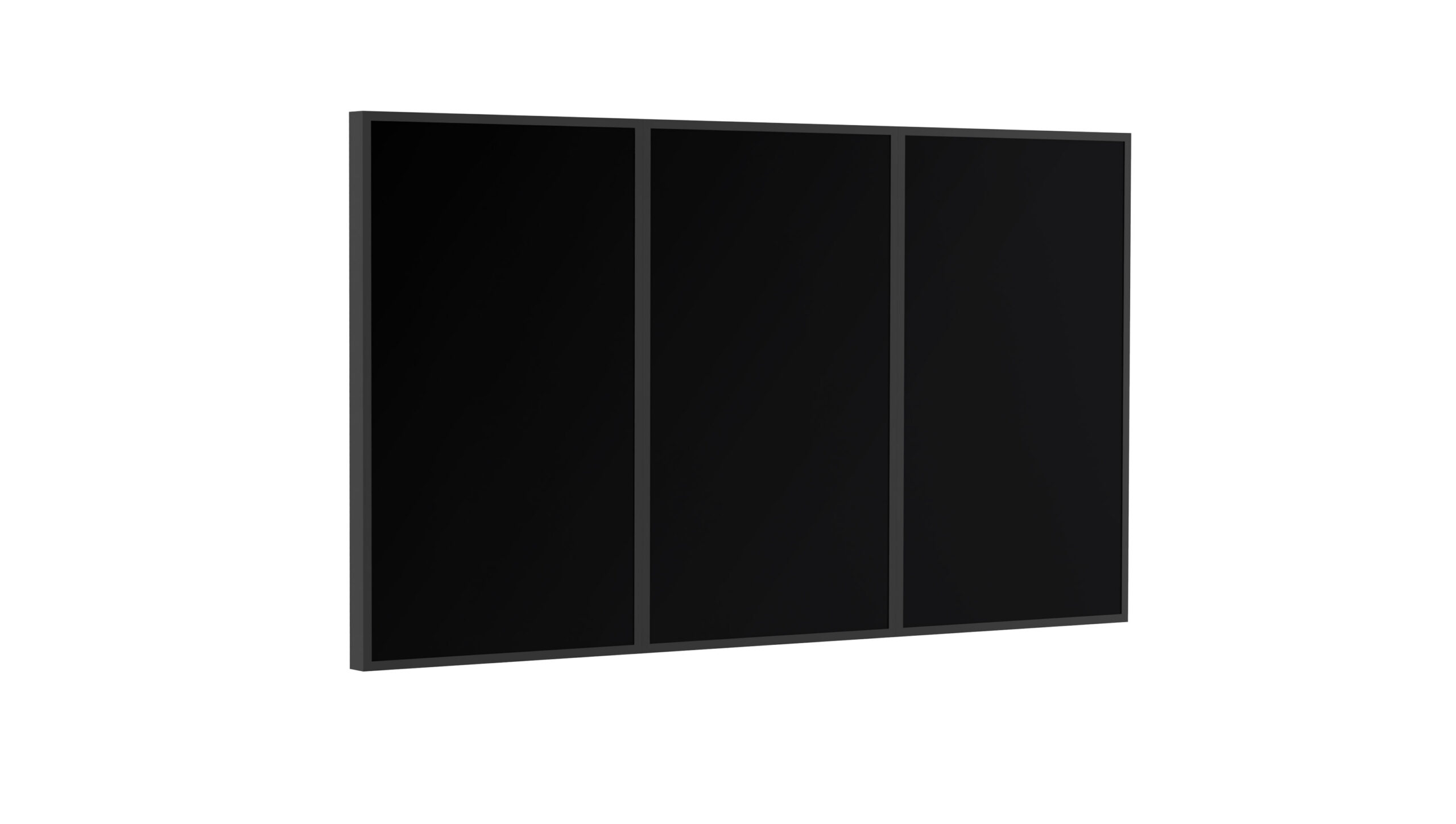 SMS Func Mounty - Befestigungskit (Wandbefestigung) - für Flachbildschirm zwischen 70 und 82 - Aluminium - Schwarz, Ansicht 4