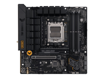 ASUS TUF GAMING B650M-E WIFI - Motherboard - micro ATX - Socket AM5 - AMD B650 Chipsatz - USB-C 3.2 Gen 2x2 USB 3.1 Gen 2 USB 3.2 Gen 2 USB-C 3.2 Gen 1 - 2.5 Gigabit LAN Bluetooth Wi-Fi 6 - Onboard-Grafik (CPU erforderlich)