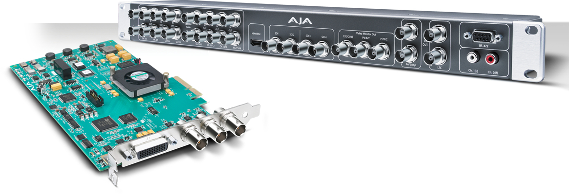 AJA Kona LHe Plus - Videoaufnahmeadapter - PCIe x4, Ansicht 2