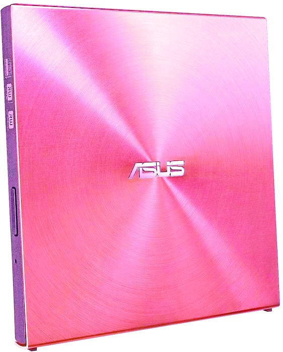 ASUS SDRW-08U5S-U - Laufwerk - DVD±RW (±R DL) / DVD-RAM - pink, Ansicht 2