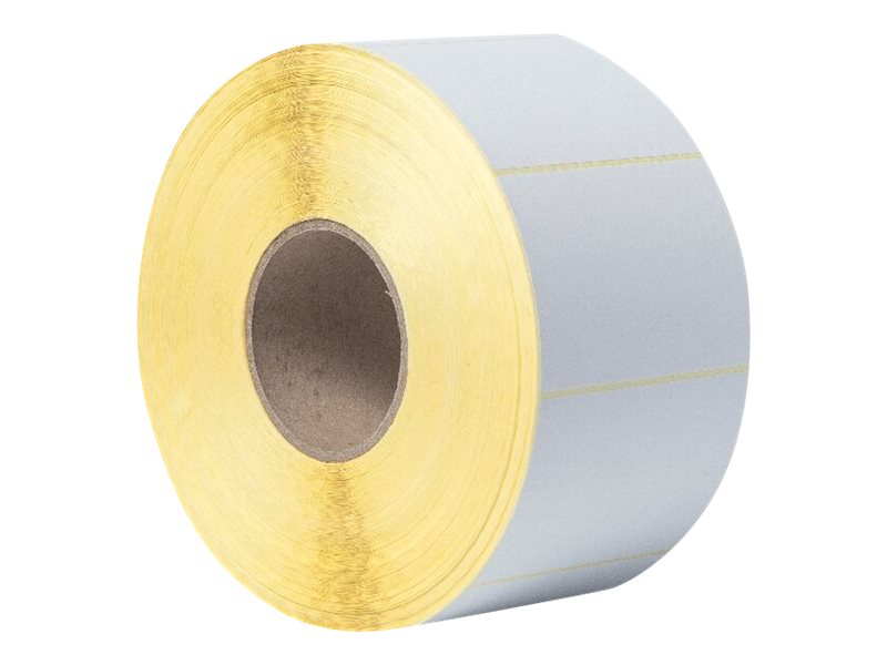 Brother Premium - Halbglänzend - Oberseite beschichtet - weiß - 102 x 74 mm 11600 Etikett(en) (4 Rolle(n), Ansicht 3