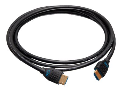 C2G 6ft (1.8m) 4K HDMI Premium Cable and Dongle Adapter Ring with Color Coded Mini DisplayPort DisplayPort and USB-C - Videoadapter-Kit - Schwarz - hauchvergoldete Kontakte Support von 4K 60 Hz 4K30Hz Support (DisplayPort)