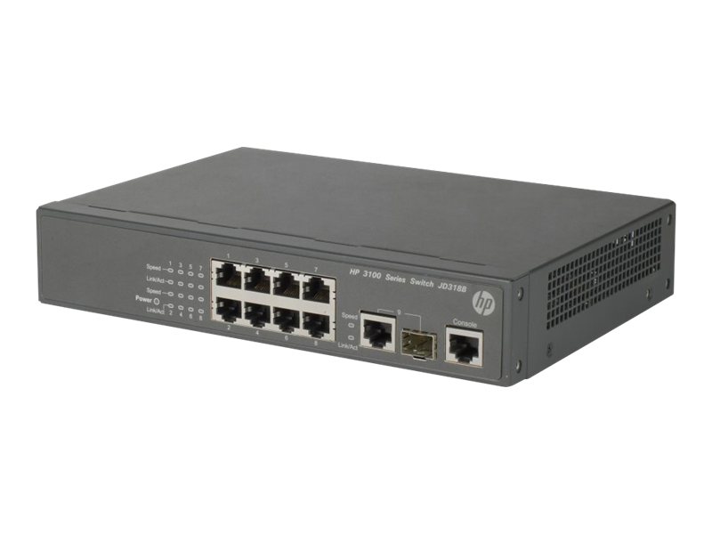 HPE 3100-8 v2 EI Switch (JD318B)