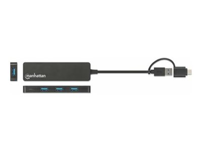 Manhattan Hub - combo USB-A and USB-C - 4 x USB 3.2 Gen 1, Ansicht 5