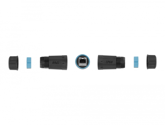 Delock Netzwerkkoppler - RJ-45 (W) zu RJ-45 (W), Ansicht 2