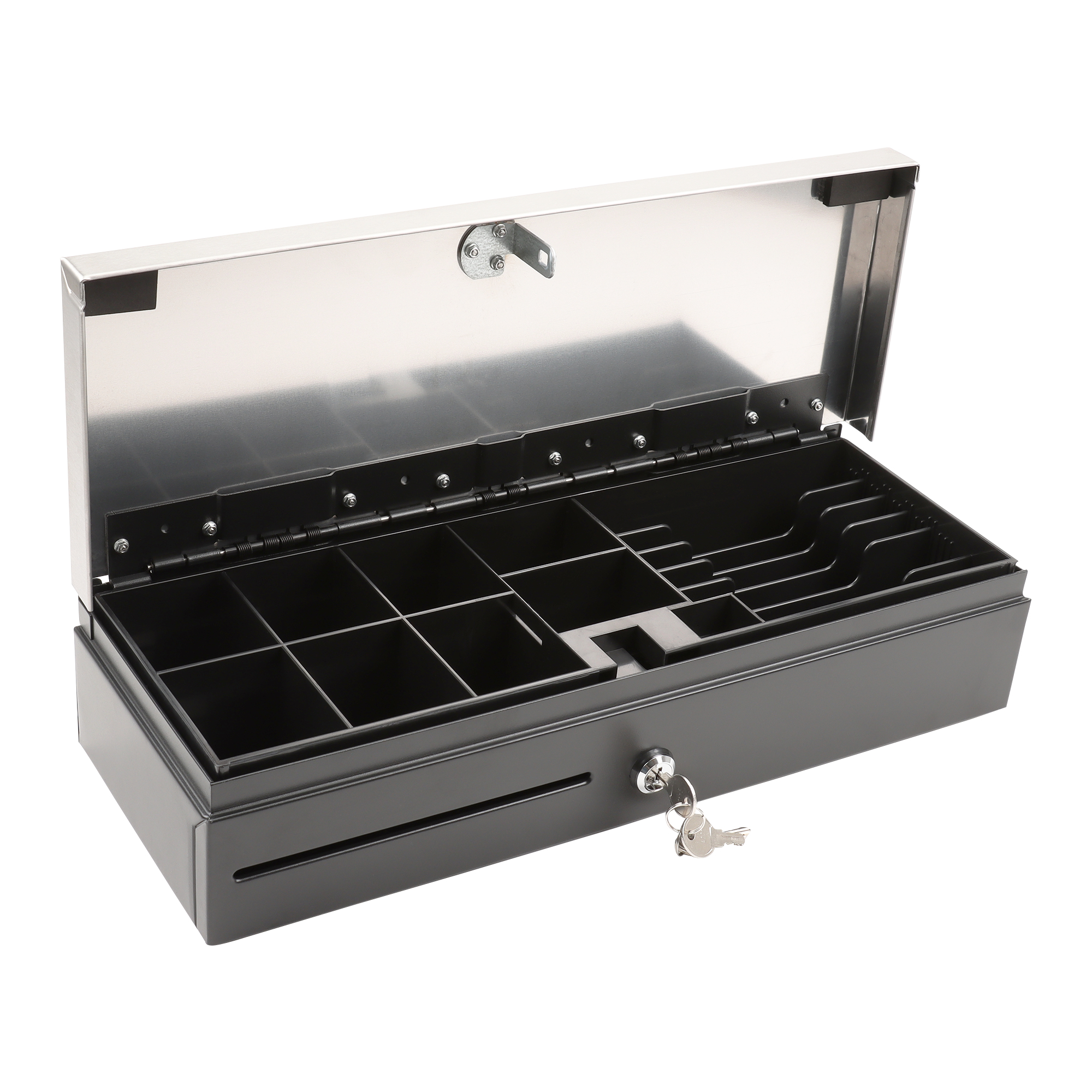 Olympia Kassenlade HS 170S schwarz/silber, Ansicht 3