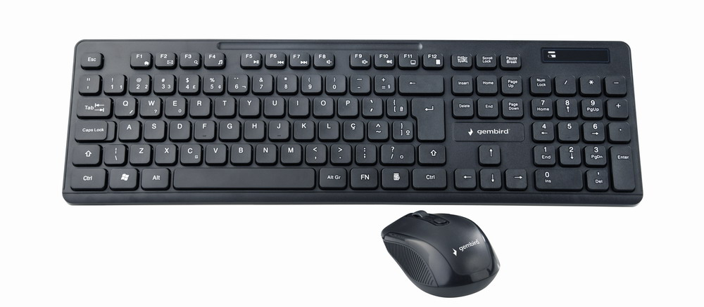 Gembird KBS-WCH-03-DE - Tastatur-und-Maus-Set - TL: Deutsch, QWERTZ, Ansicht 3