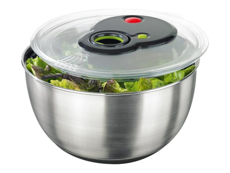 Groupe SEB EMSA TURBOLINE - Salatschleuder - 4.5 L - Schwarz, Ansicht 3