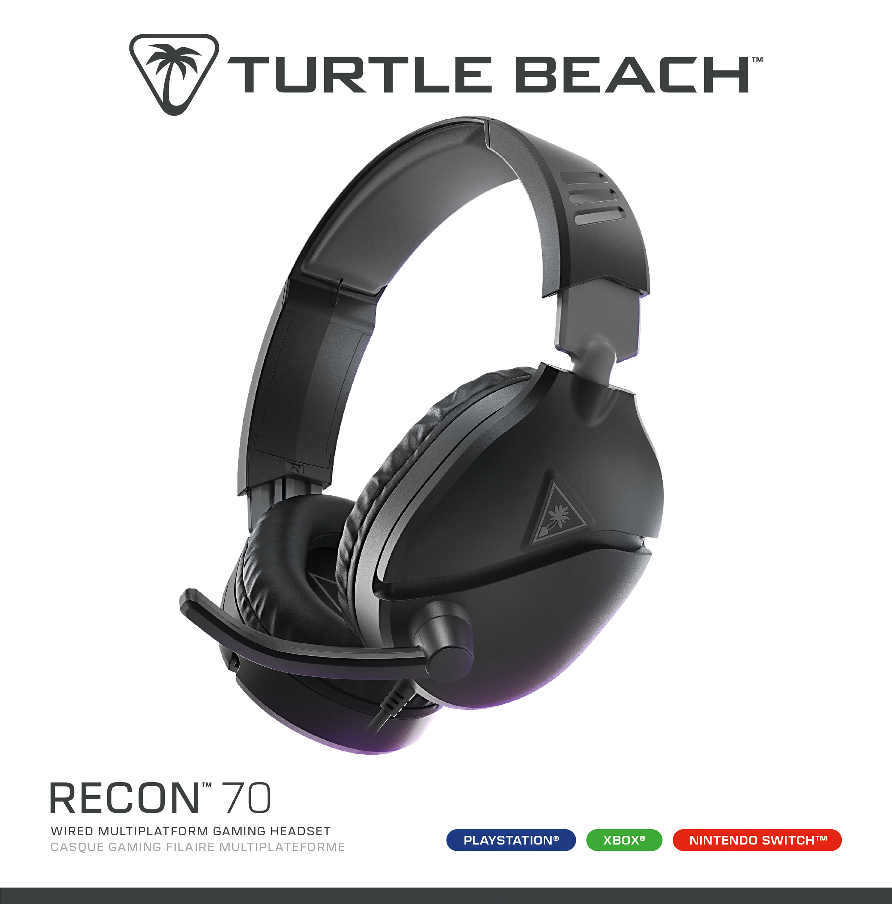 Turtle Beach Recon 70 - Headset - ohrumschließend - schwarz, Ansicht 3