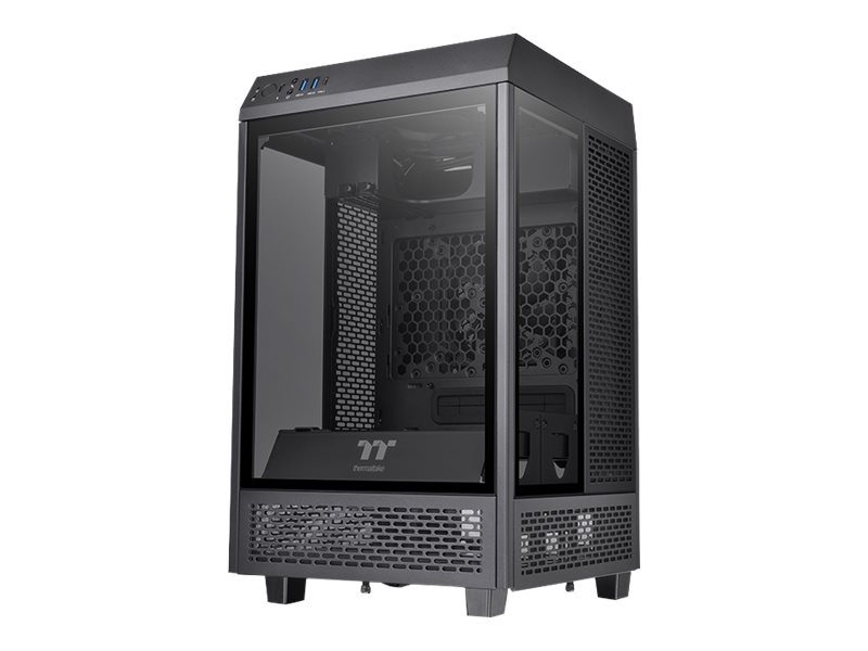 Thermaltake The Tower 100 - Tower - Mini-ITX - windowed side panel (tempered glass)