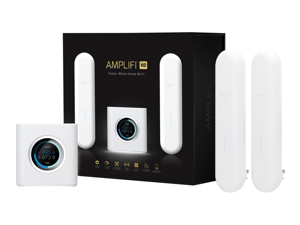Ubiquiti AmpliFi Home Wi-Fi System AFi-HD - WLAN-System (Router, 2 Extender), Ansicht 3