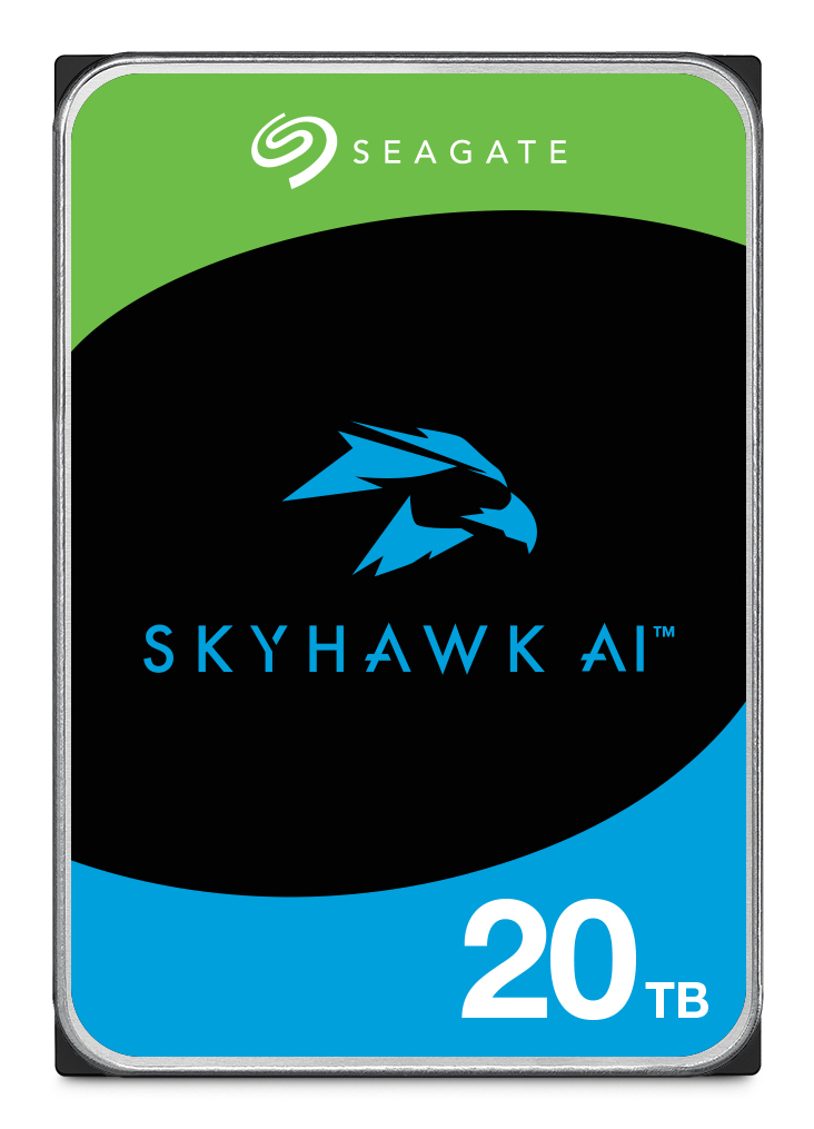 Seagate SkyHawk AI ST20000VE004 - Festplatte - 20 TB - intern - 3.5 (8.9 cm), Ansicht 3