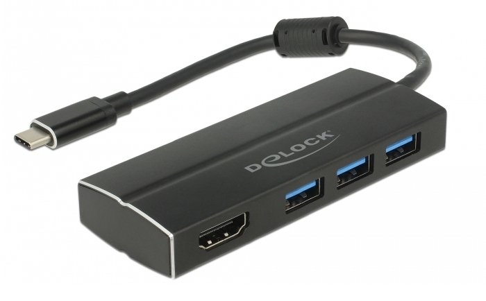 Delock Retail Pack - Dockingstation - USB-C 3.1 / Thunderbolt 3, Ansicht 4