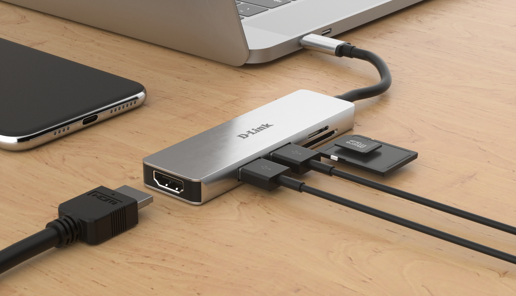 D-Link DUB-M530 - Dockingstation - USB-C / Thunderbolt 3, Ansicht 4