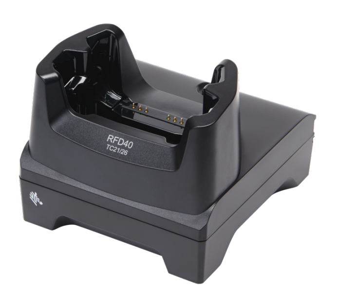 Zebra Single Slot Cradle - Docking Cradle (Anschlußstand) - für Zebra RFD40 UHF RFID Standard Sled, Ansicht 3