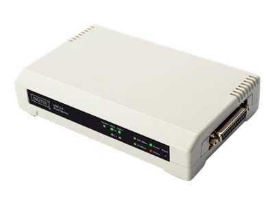 DIGITUS DN-13006-1 - Druckserver - USB 2.0/parallel - 10/100 Ethernet