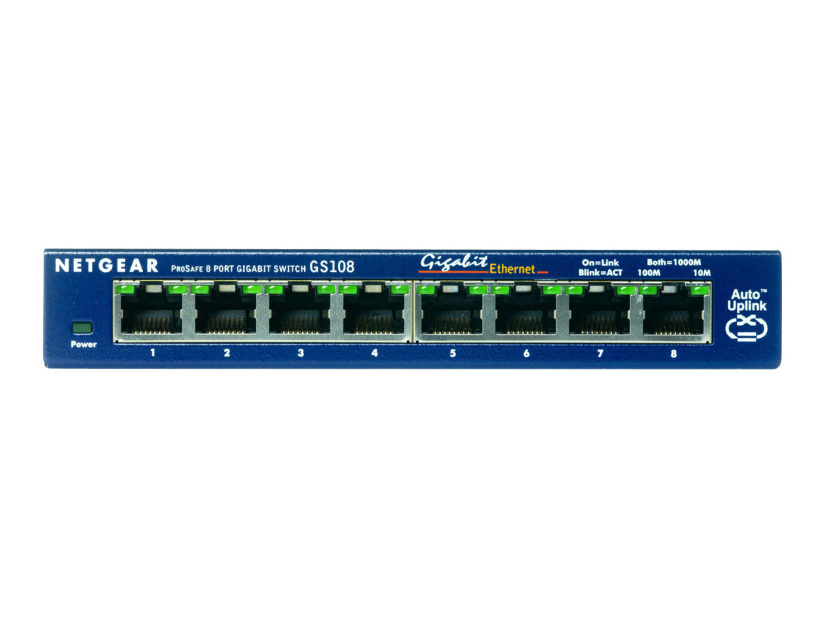 Switch / ProSafe / 8x10/100/1000TX / externes Netzteil