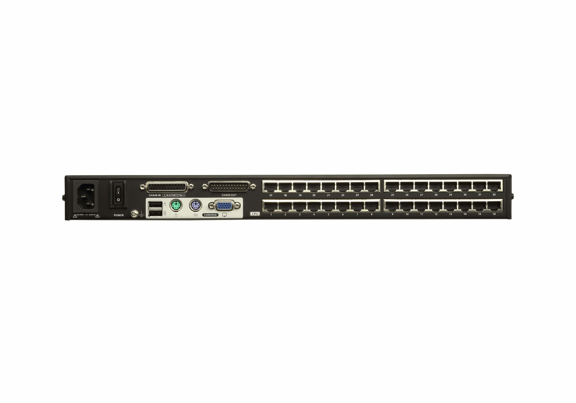 ATEN KH1532A - KVM-Switch - CAT5 - 32 x KVM port(s), Ansicht 2