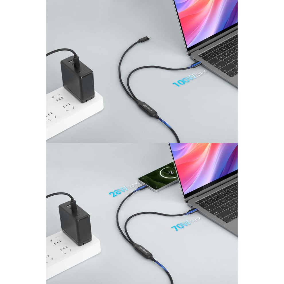 Manhattan Stromkabel - 24 pin USB-C (M) zu 24 pin USB-C (M), Ansicht 3