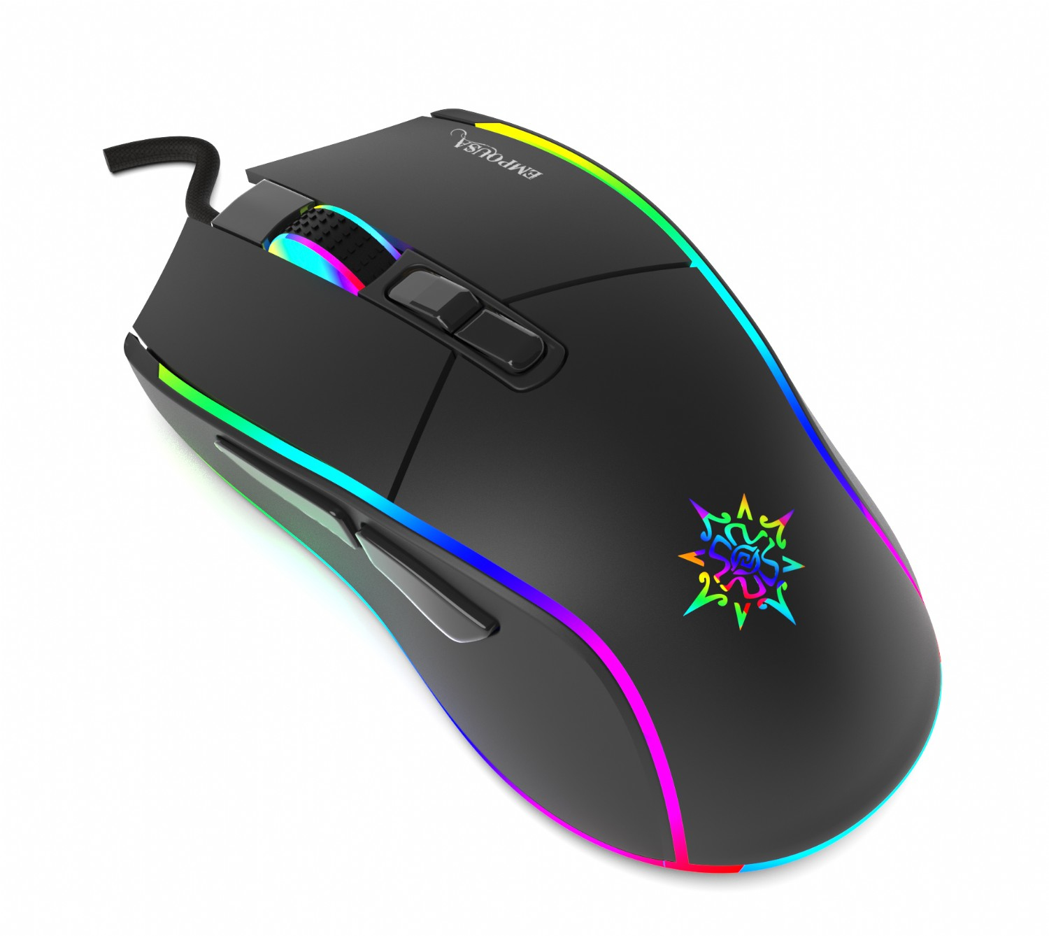 INCA IMG-GT16 - rechts - Optisch - USB Typ-A - 6400 DPI - Schwarz, Ansicht 3